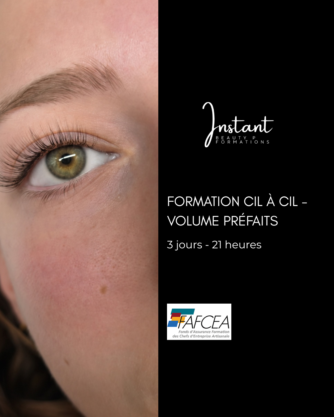 Formation cil à cil + volume préfait